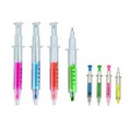 Syringe Highlighter & Pen